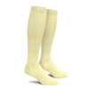 Mens Over the Calf Solid Sock Natural