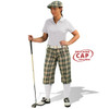 Golf Outfit Ladies - Khaki Stewart & White Golf Outfit Ladies - Khaki Stewart & White