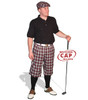 Mens Mulberry & Black Golf Outfit