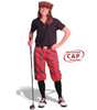 Golf Outfit Ladies - Royal Stewart & Black Golf Outfit Ladies - Royal Stewart & Black