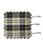 Bayou Plaid Khaki Black White
