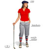 Golf Knickers - Ladies Taupe Start-in-Style Outfit Golf Knickers - Ladies Taupe Start-in-Style Outfit