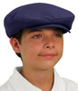 Youth Outdoor Sports Navy Microfiber Golf Cap Front