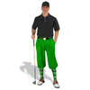 Mens Lime & Black Pro-Am Outfit