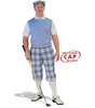 Mens Waterford & White Sweater Golf Outfit