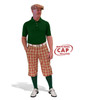 Mens Wallace & Dark Green Golf Outfit