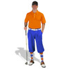 Mens Orange & Royal Championship Outfit