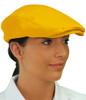 Ladies Outdoor Sports Yellow Microfiber Golf Cap Side