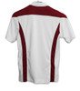 Mens Wedge White/Maroon Golf Outfit
