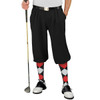 Golf Knickers - Mens Black Start-in-Style Outfit