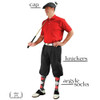 Golf Knickers - Mens Black Start-in-Style Outfit