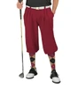 Golf Knickers - Mens Maroon Start-in-Style Outfit