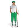 Ladies Lime Navy & White Wedge Golf Outfit