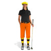 Ladies Orange, Black & Yellow Outfit
