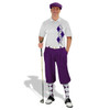 Golf Knickers Argyle Paradise Outfit BB - Purple/White