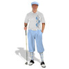 Golf Knickers Argyle Paradise Outfit EE - Light Blue/White