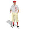 Golf Knickers Argyle Paradise Outfit DDD - Natural/Red