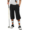 Golf Knickers Argyle Paradise Outfit SSS - Black/Orange/White