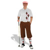 Golf Knickers Argyle Paradise Outfit AAAA - Brown/Pink/White