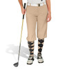 Ladies Golf Knickers Argyle Paradise Outfit OO - Khaki/Black