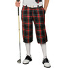 Golf Outfit - Mens Plaid² Black Stewart