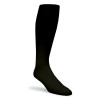 Mens Over the Calf Solid Black Socks