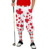 Mens Canada Homeland Maple Leaves Golf Knickers Outfit