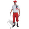 Golf Knickers - American Patriot Heroes Eagle Head Outfit - Red Golf Knickers - American Patriot Heroes Eagle Head Outfit - Red