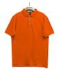 Mens Sport Pro Dry Microfiber Solid Orange Golf Shirt
