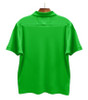Mens Sport Pro Dry Microfiber Solid Lime Golf Shirt Back