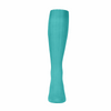 Ladies Over the Calf Solid Socks Teal 360 View