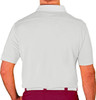 Mens Argyle Utopia Golf Shirt - DD: Black/Maroon
