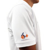 Mens Argyle Utopia Golf Shirt - LLLL: Navy/Orange/White
