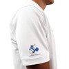 Mens Argyle Utopia Golf Shirt - R: Royal/White
