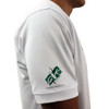 Mens Argyle Utopia Golf Shirt - UU: Dark Green/White