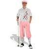 Golf Knickers Argyle Utopia Outfit FF - Pink/White