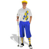 Golf Knickers Argyle Utopia Outfit II - Royal/Yellow Golf Knickers Argyle Utopia Outfit II - Royal/Yellow
