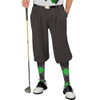 Golf Knickers Argyle Utopia Outfit 6L - Charcoal/Black/Lime