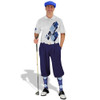 Golf Knickers Argyle Utopia Outfit 6S - Navy/Royal/Light Blue Golf Knickers Argyle Utopia Outfit 6S - Navy/Royal/Light Blue