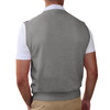 Argyle Sweater Vest - Mens Taupe/Purple/Royal