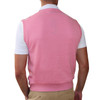 Argyle Sweater Vest - Mens Pink/White/Teal