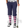 Ladies Golf Knickers Argyle Utopia Outfit AAA - Navy/Pink
