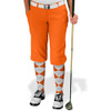 Ladies Golf Knickers Argyle Utopia Outfit X - Orange/White