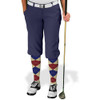 Ladies Golf Knickers Argyle Utopia Outfit Y - Natural/Navy/Maroon