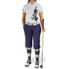Ladies Argyle Utopia Golf Shirt - A: Charcoal/Navy/White