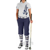 Ladies Argyle Utopia Golf Shirt - FFFF: Navy/Taupe/White