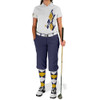 Ladies Argyle Utopia Golf Shirt - 5U: Navy/White/Gold