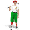 Ladies Golf Knickers Christmas Outfit - Feliz Navidad