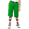 Ladies Golf Knickers Christmas Outfit - Feliz Navidad
