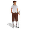 Golf Knickers - Ladies Brown Multiselect Outfit